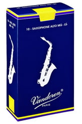 Vandoren Traditional Alto Saxophone Reeds #1 Box of 10 Reeds